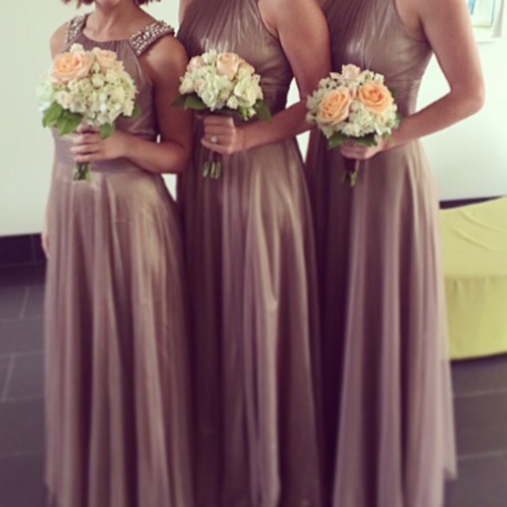 Cachet bridesmaid gown